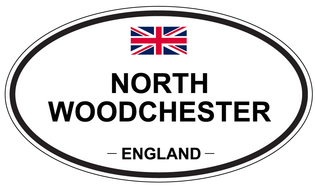 NORTH WOODCHESTER, England - Oval Magnet