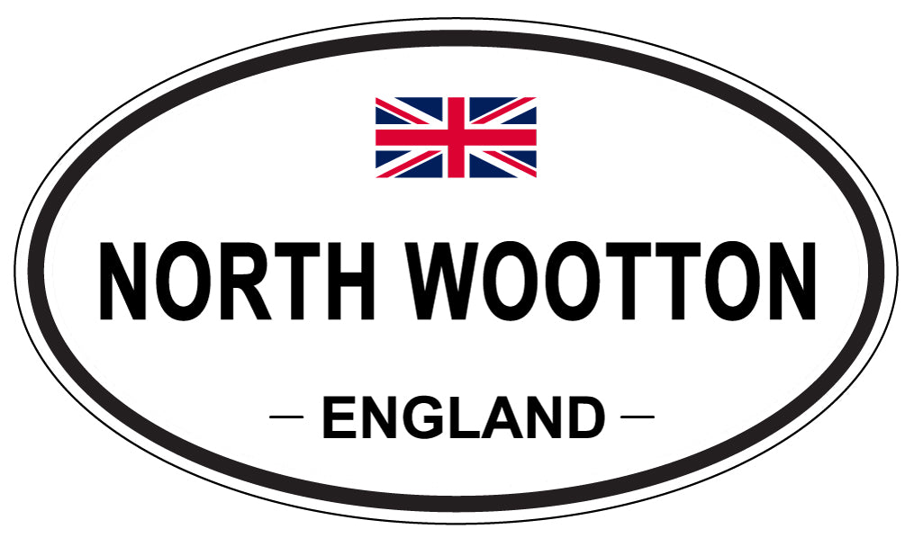 NORTH WOOTTON, England - Oval Magnet