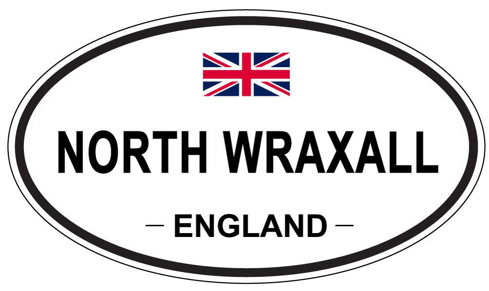 NORTH WRAXALL, ENGLAND - Oval Sticker