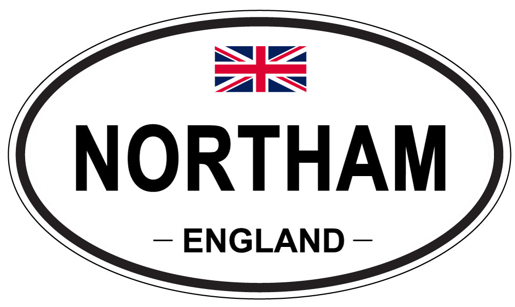NORTHAM, England - Oval Magnet
