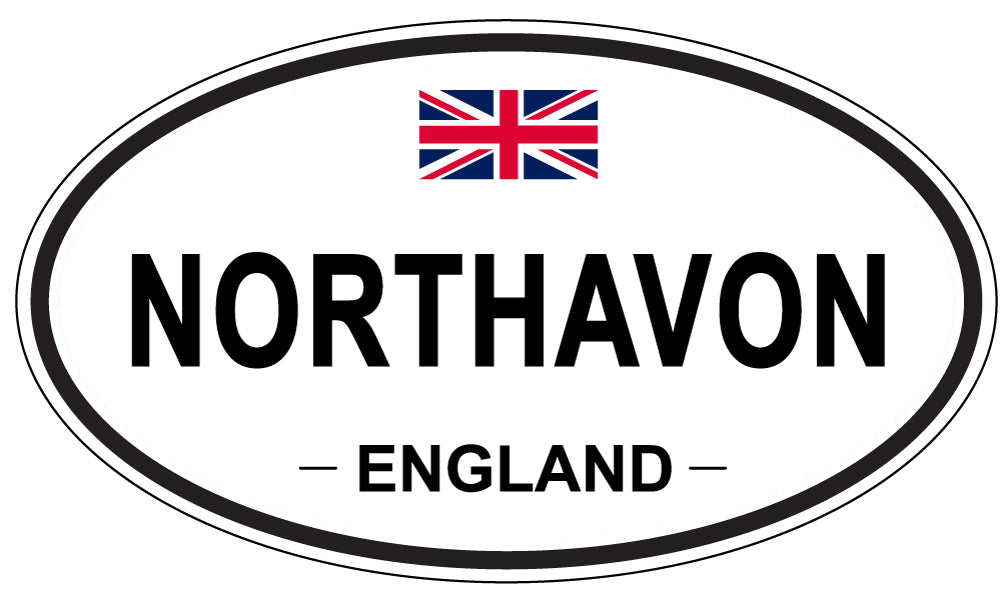 NORTHAVON, England - Oval Magnet