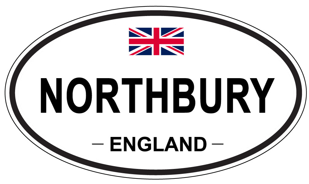NORTHBURY, England - Oval Magnet