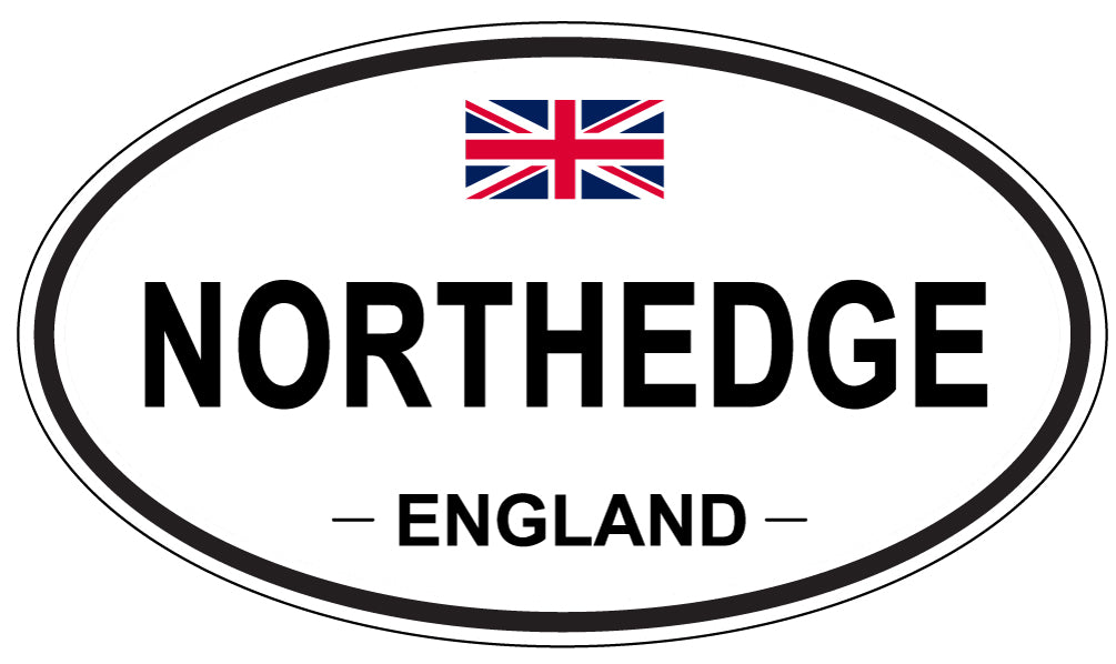 NORTHEDGE, England - Oval Magnet