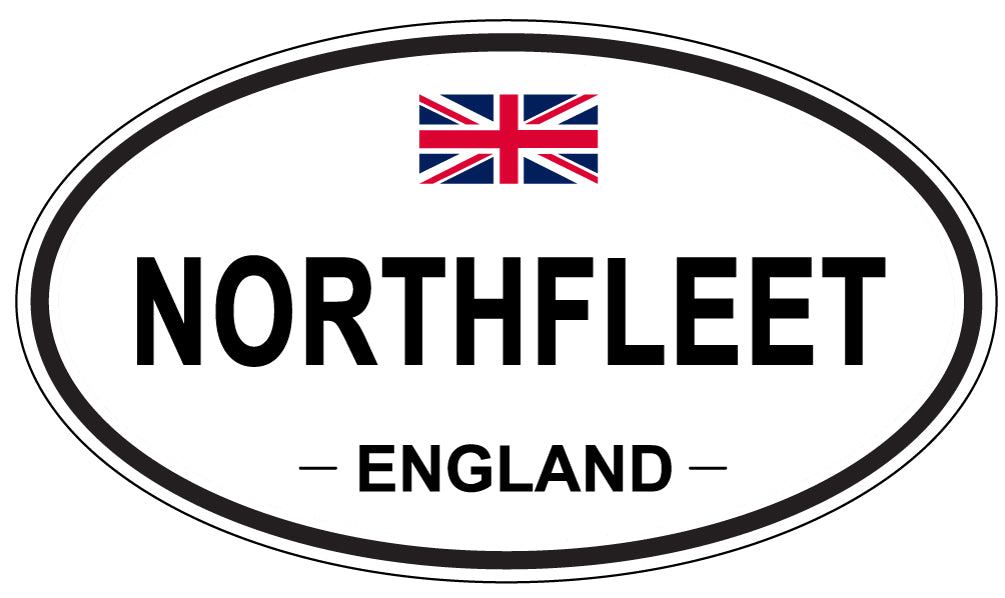 NORTHFLEET, England - Oval Magnet
