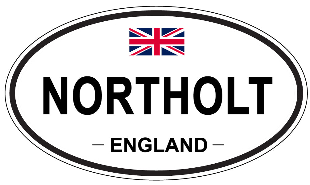 NORTHOLT, England - Oval Magnet