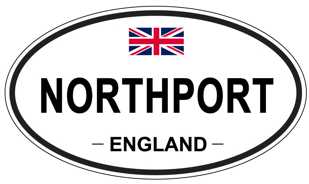 NORTHPORT, England - Oval Magnet