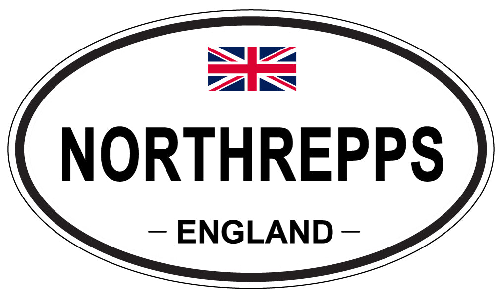 NORTHREPPS, England - Oval Magnet
