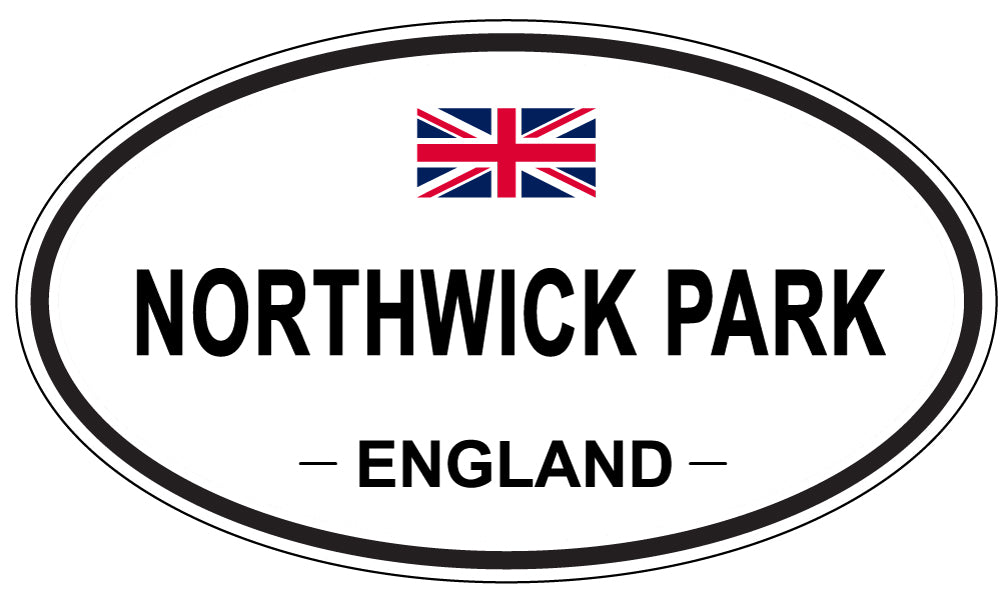 NORTHWICK PARK, England - Oval Magnet