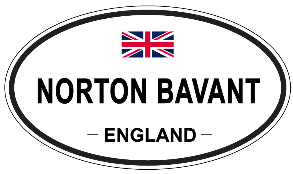 NORTON BAVANT, England - Oval Magnet