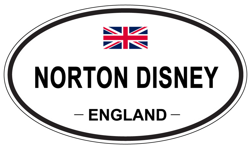 NORTON DISNEY, England - Oval Magnet