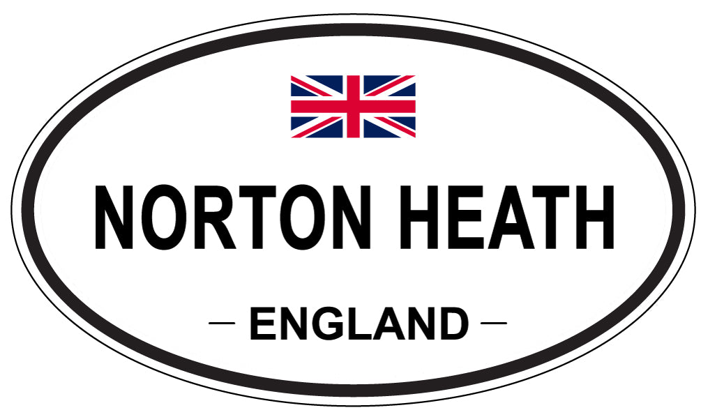 NORTON HEATH, England - Oval Magnet