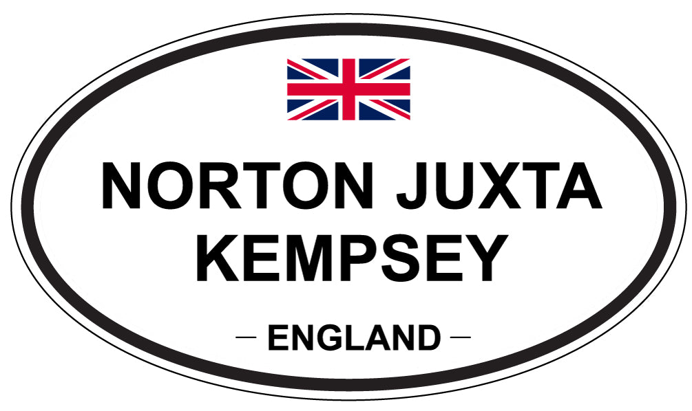 NORTON JUXTA KEMPSEY, England - Oval Magnet