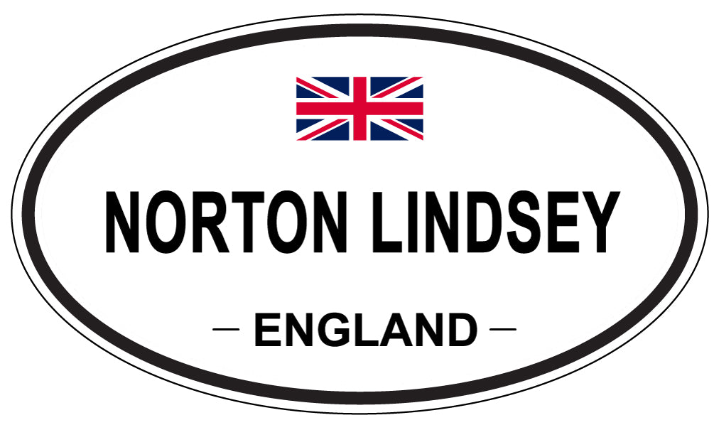 NORTON LINDSEY, England - Oval Magnet