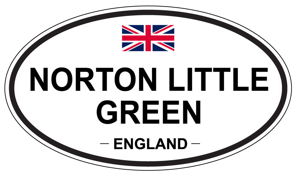 NORTON LITTLE GREEN, England - Oval Magnet