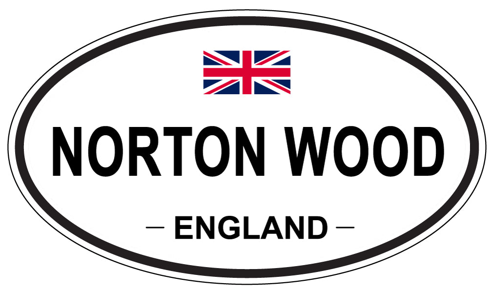 NORTON WOOD, England - Oval Magnet