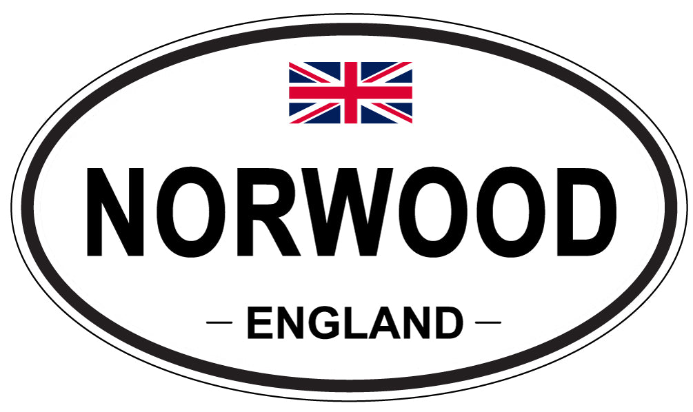 NORWOOD, England - Oval Magnet