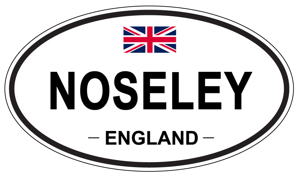 NOSELEY, England - Oval Magnet