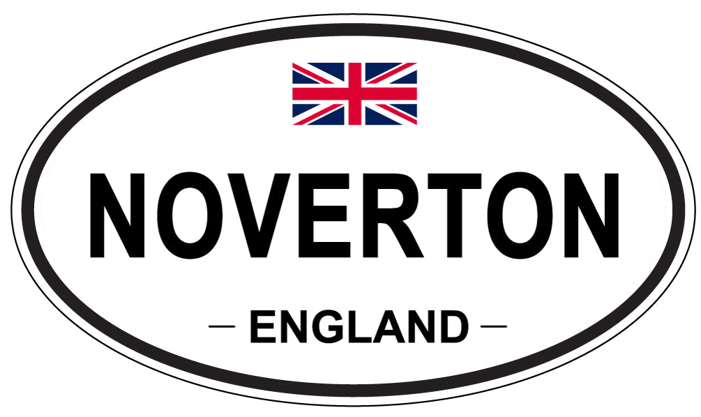 NOVERTON, England - Oval Magnet