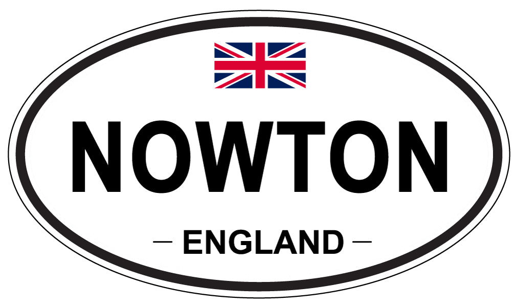 NOWTON, England - Oval Magnet