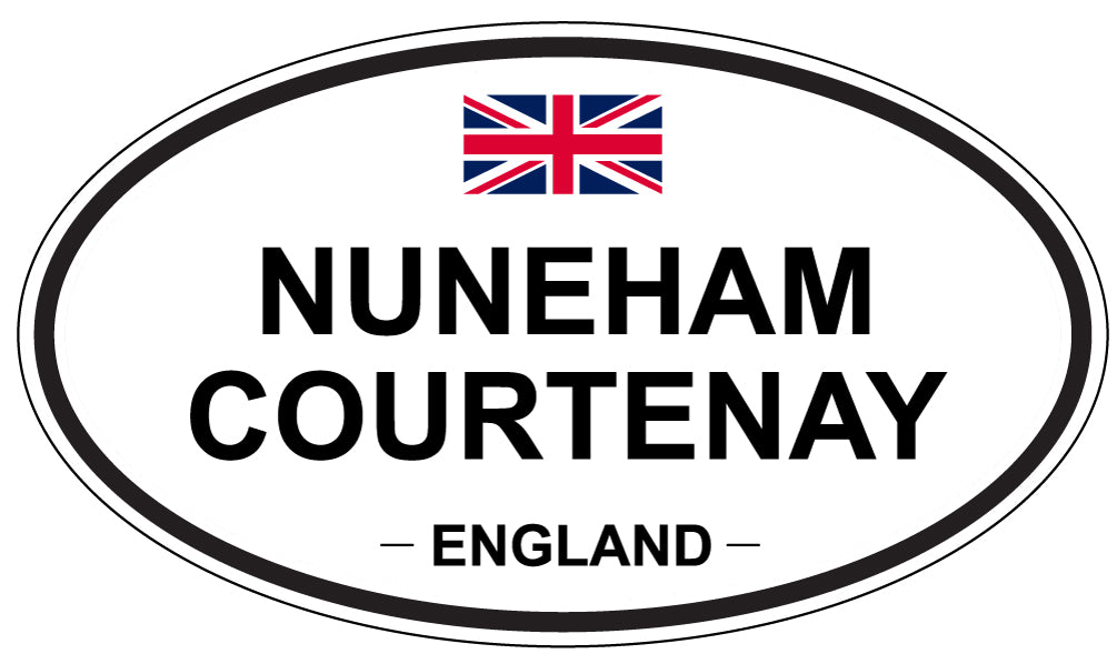 NUNEHAM COURTENAY, England - Oval Magnet