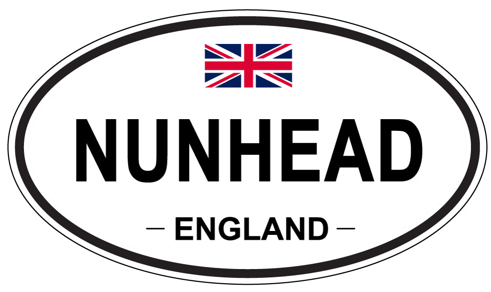 NUNHEAD, England - Oval Magnet