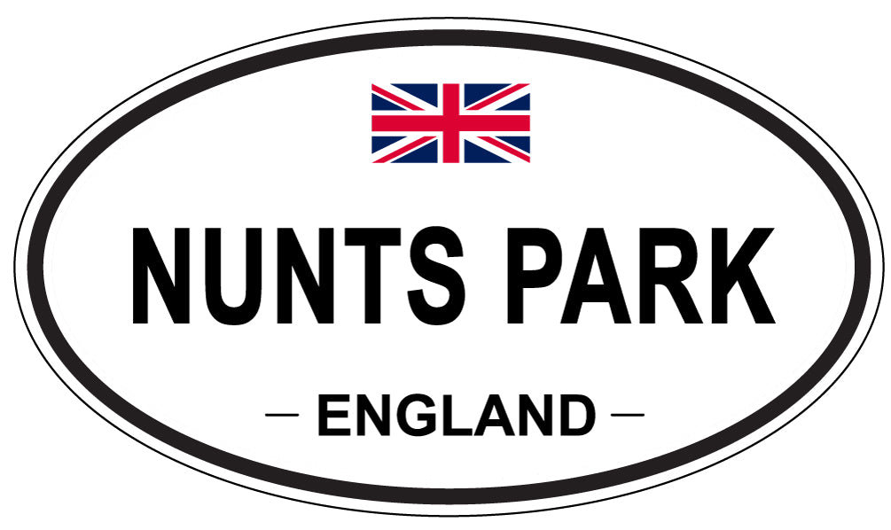 NUNTS PARK, England - Oval Magnet