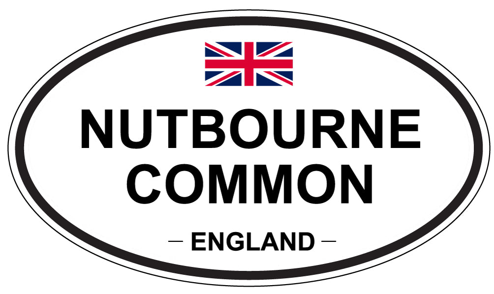 NUTBOURNE COMMON, England - Oval Magnet