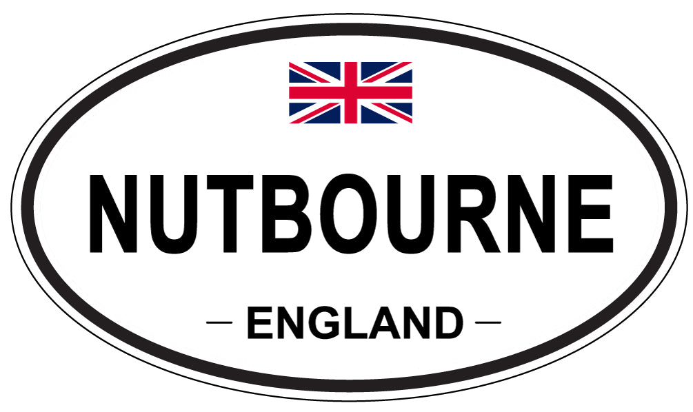 NUTBOURNE, England - Oval Magnet