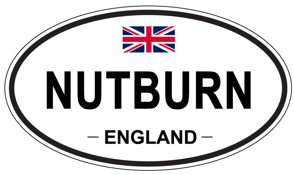 NUTBURN, England - Oval Magnet