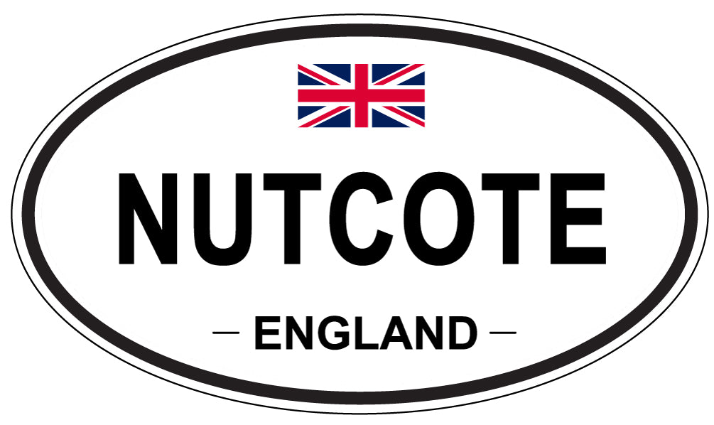 NUTCOTE, England - Oval Magnet