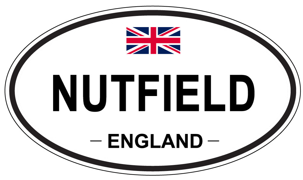 NUTFIELD, England - Oval Magnet