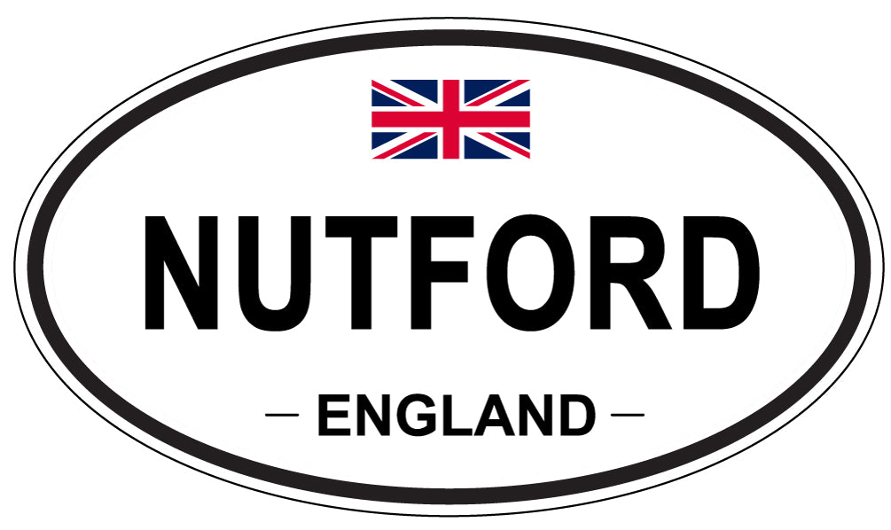 NUTFORD, England - Oval Magnet