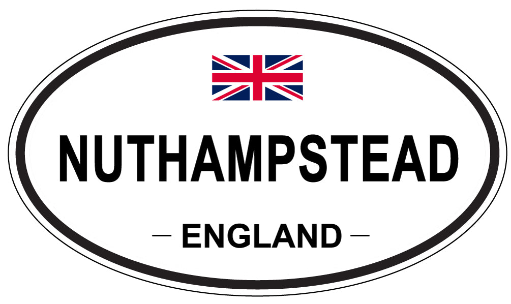NUTHAMPSTEAD, England - Oval Magnet