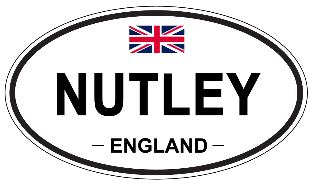 NUTLEY, England - Oval Magnet