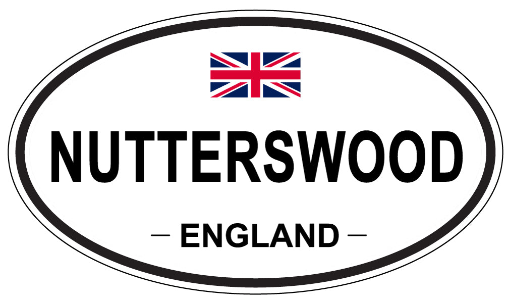 NUTTERSWOOD, England - Oval Magnet