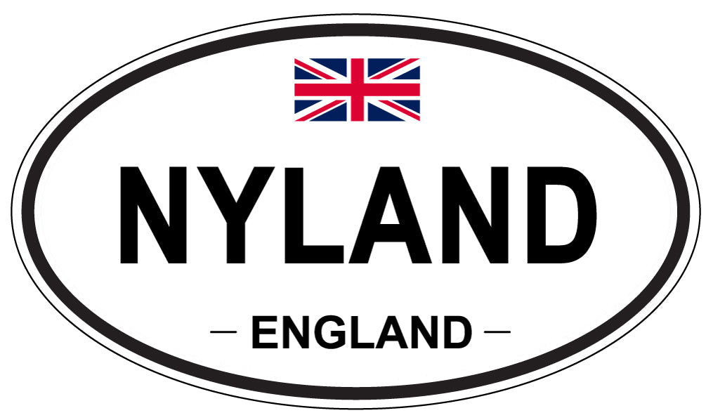 NYLAND, England - Oval Magnet