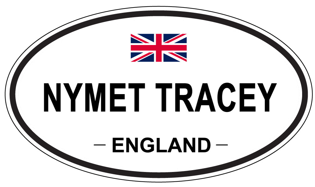 NYMET TRACEY, ENGLAND - Oval Sticker