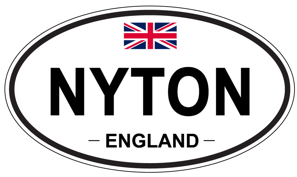 NYTON, England - Oval Magnet