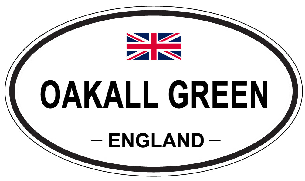 OAKALL GREEN, England - Oval Magnet