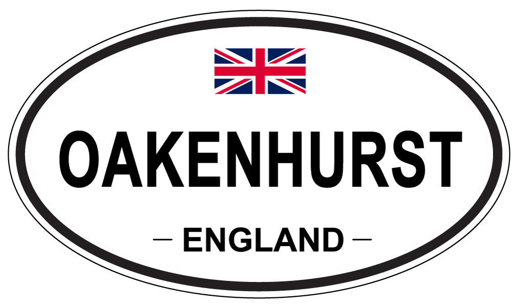 OAKENHURST, England - Oval Magnet