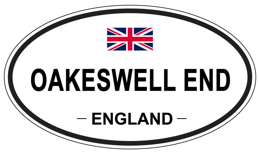 OAKESWELL END, England - Oval Magnet