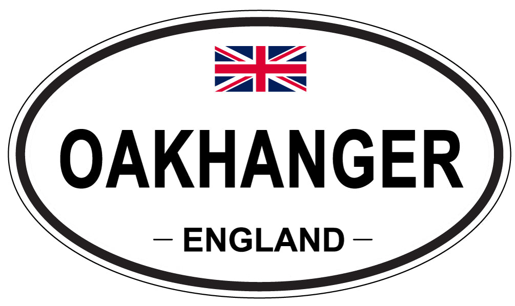 OAKHANGER, England - Oval Magnet