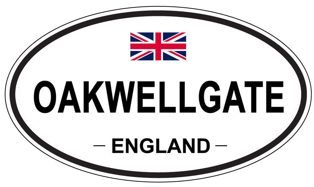 OAKWELLGATE, England - Oval Magnet