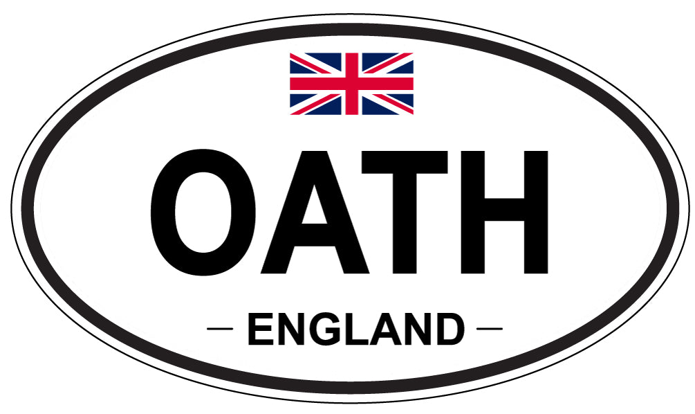 OATH, England - Oval Magnet
