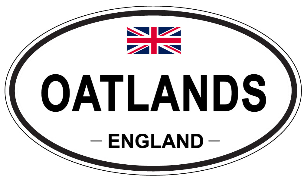 OATLANDS, England - Oval Magnet