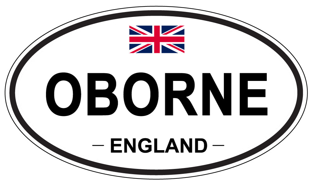 OBORNE, England - Oval Magnet