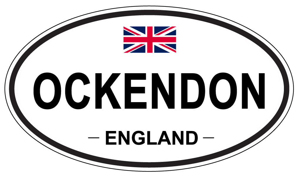 OCKENDON, England - Oval Magnet
