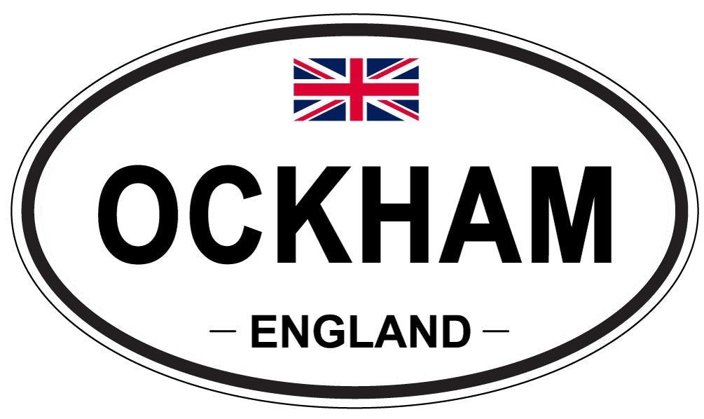 OCKHAM, England - Oval Magnet
