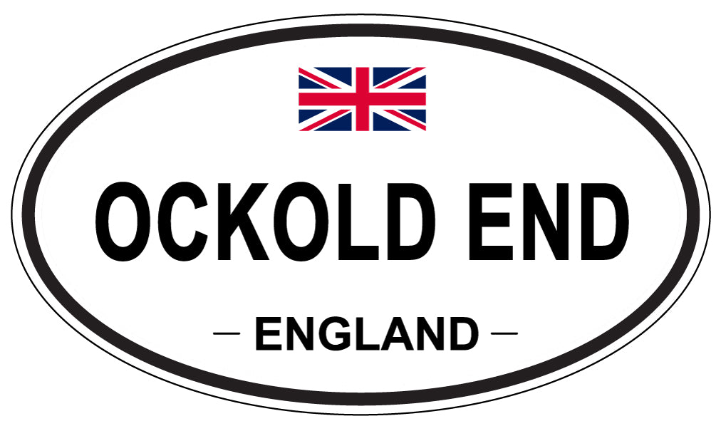 OCKOLD END, England - Oval Magnet
