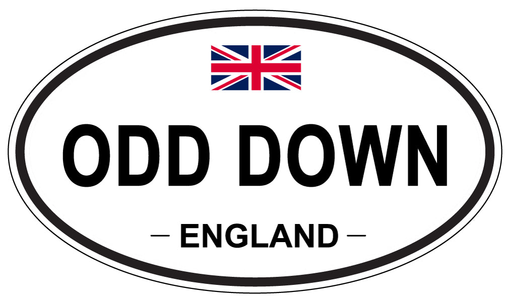 ODD DOWN, England - Oval Magnet